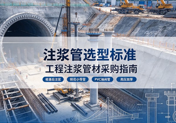 怀来注浆管选型标准